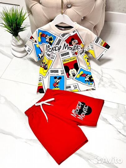 Костюм красный на мальчика 104 110 116 128 140