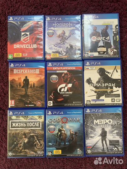 Игры для приставок ps4