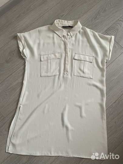 Рубашка белая Zara