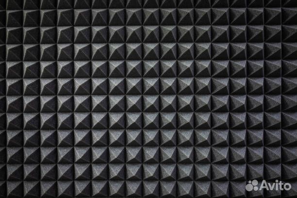 Акустический поролон пирамида 970х1979 мм