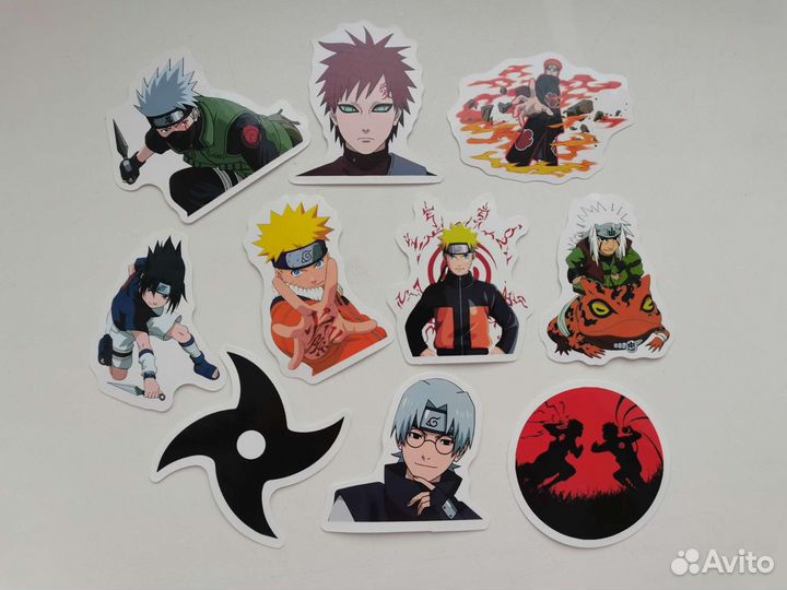 Наклейки (стикеры) Наруто Naruto аниме