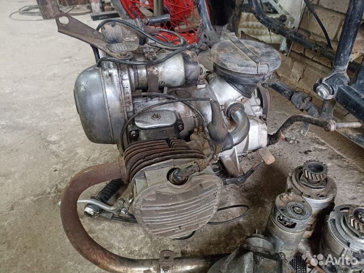 Двигатель К-750 в сборе