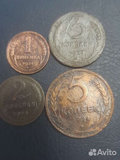 Монеты СССР 1924г
