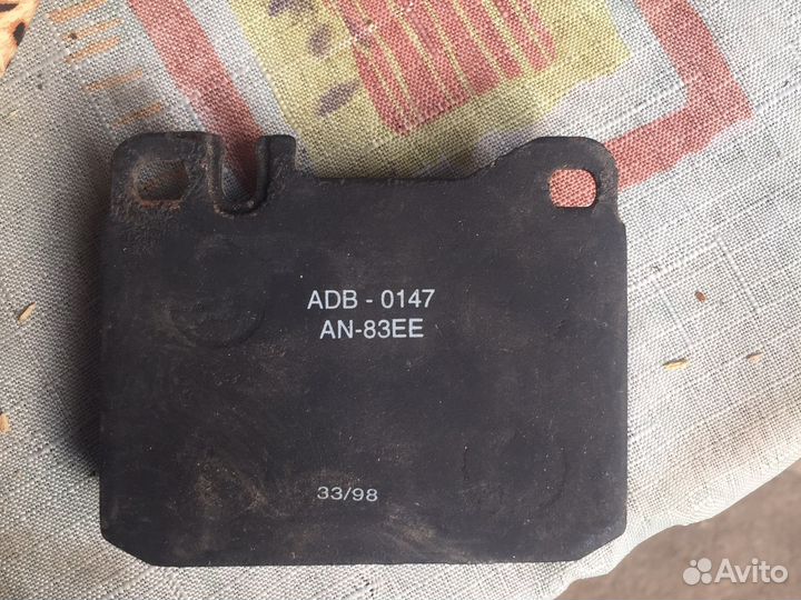 Колодки тормозные комплект ADB 0147