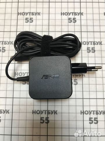 Зарядка Asus 19V 1.75A (33W) прямоугольный разъем