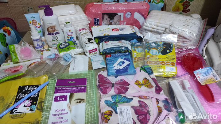 Готовая сумка в роддом комфортная