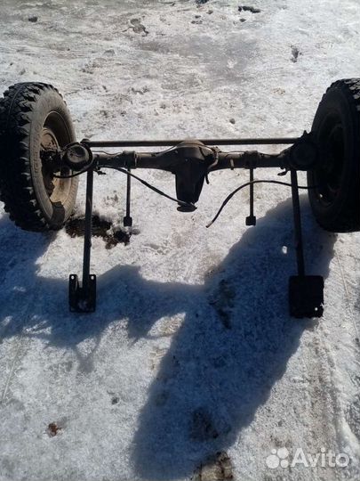 Задний мост нива