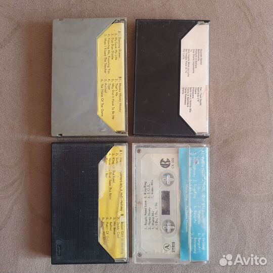 Оригинальные кассеты Abba, Boney M, Tutti Frutti