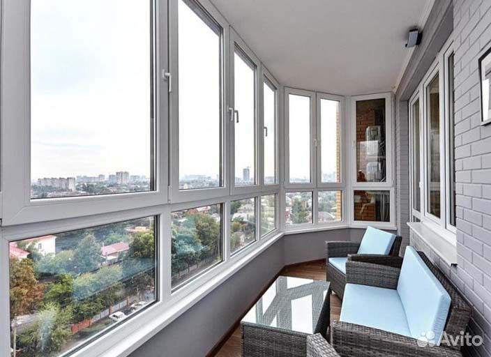 Остекление балконов и лоджий отделка под ключ