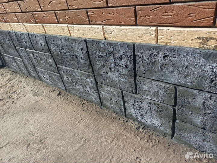 Отделка цоколя