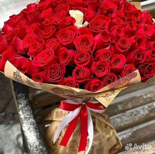 Длинные высокие розы 110 150 160 180 200 см