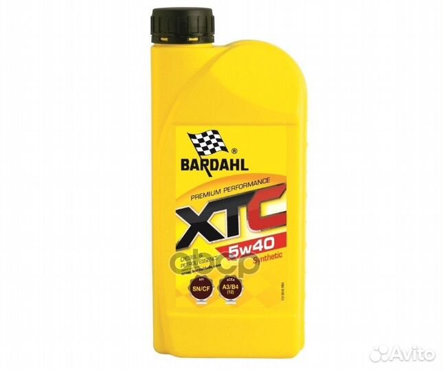 5W40 XTC SN/CF 1L (синт. моторное масло) acea A