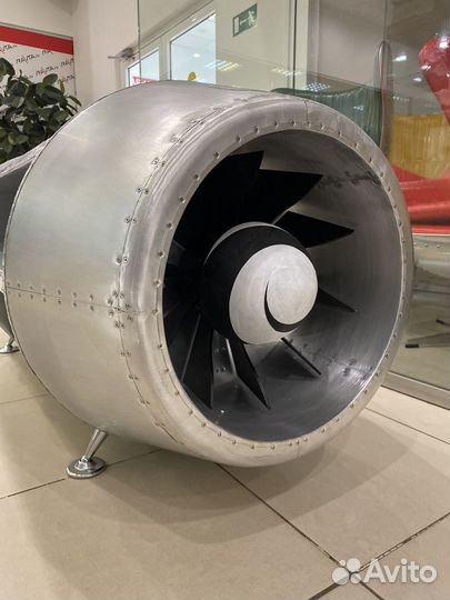 Консольная тв-тумба Turbine Aluminum