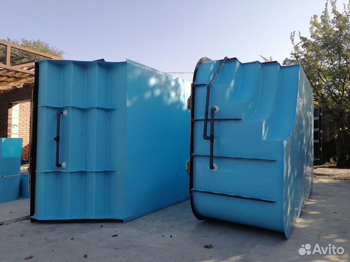 Бассейн из полипропилена для дачи