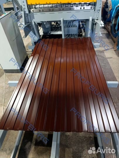 Профлист с дефектом сс-10 Шоколад