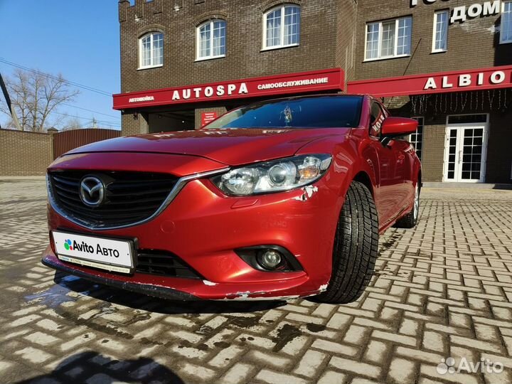 Mazda 6 2.5 AT, 2014, 152 000 км