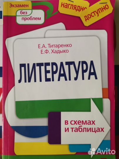 Литература в схемах и таблицах Е. А. Титаренко