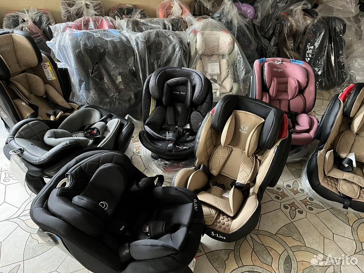 Автокресла всех категорий новые