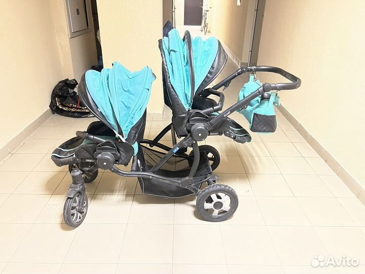 Коляска для двойни mr.Sandman