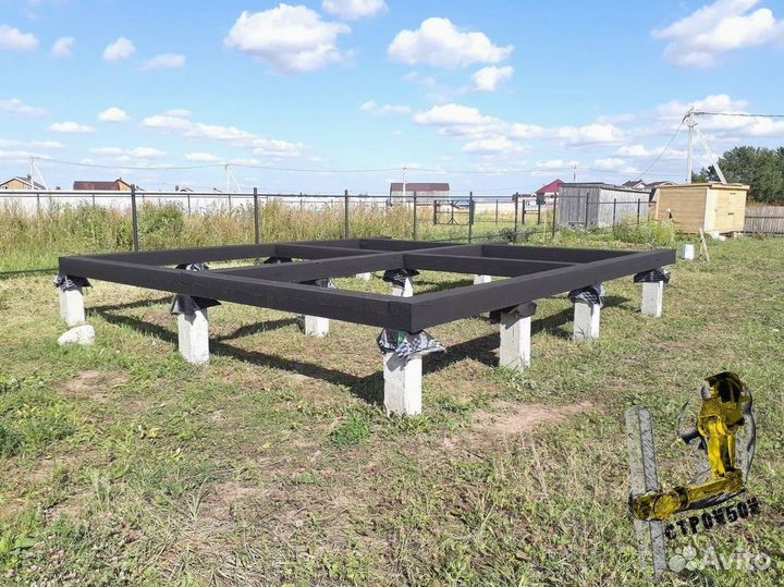 Забивные сваи под ключ