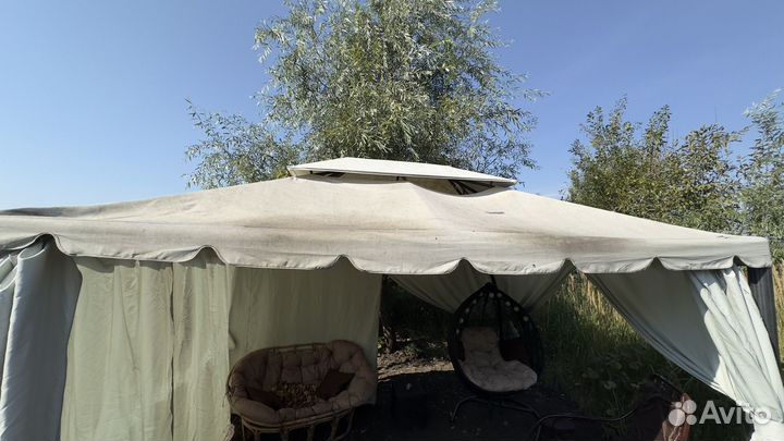 Садовый павельон, тент-шатер, беседка