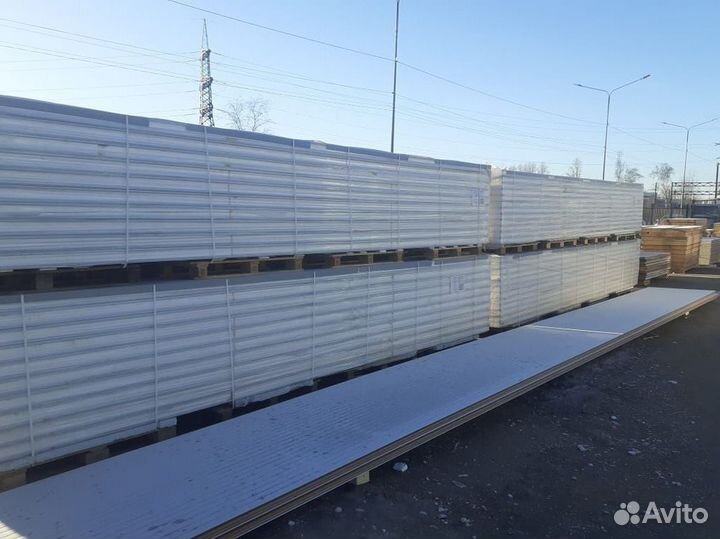Сэндвич панели 20000 м2 в наличии