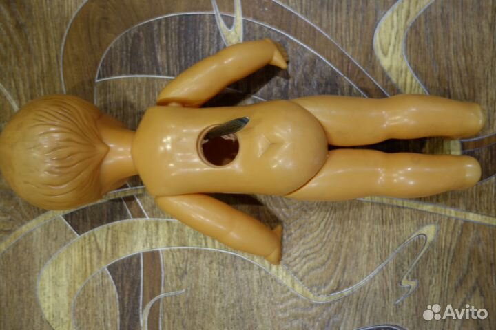 Кукла пупс Витя целлулоид СССР 54 см