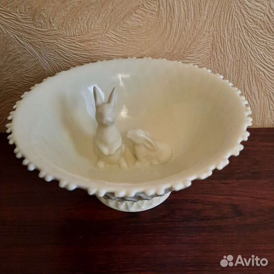 Ваза конфетница Зайки