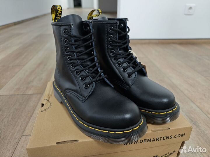 Ботинки Dr Martens кожаные