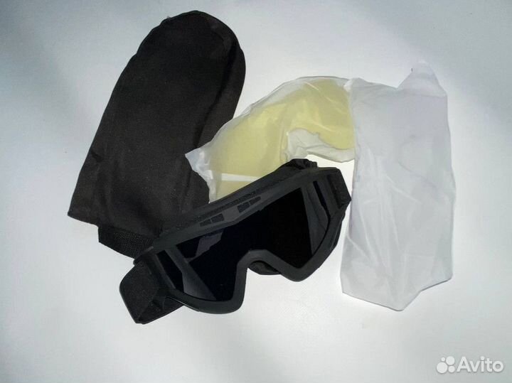 Тактические очки / 3 линзы / Доставка