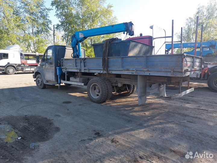 ГАЗ ГАЗон Next 3010 GD с КМУ, 2016