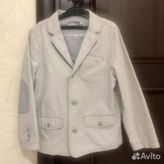 Пиджак для мальчика 116