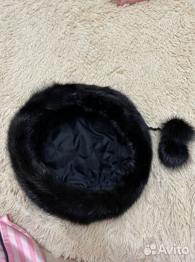 Норковая шапка