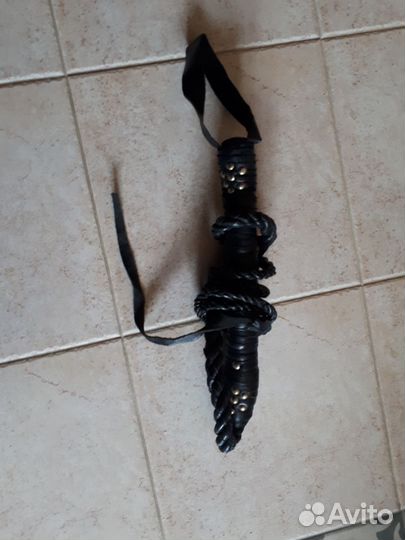 Плетка кожаная