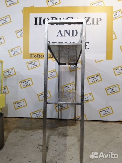 Стеллаж сварной из нержавеющей стали 155х40х146