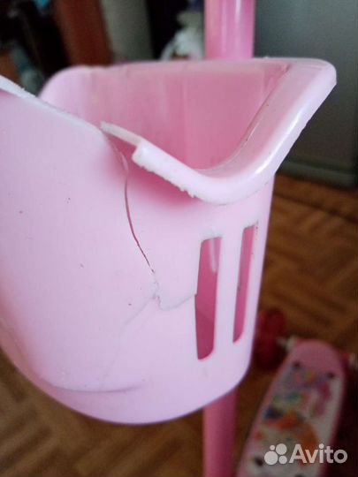 Самокат детский трехколесный бу