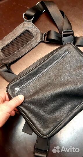 Разгрузка кожаная 25х18