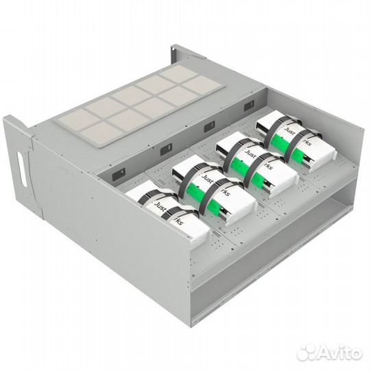 Корпус для gpu ферм с разделением потоков v2