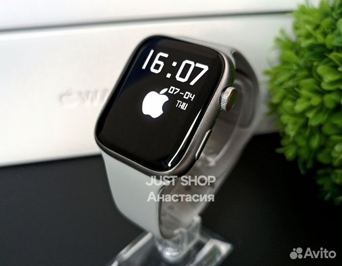 Часы Apple Watch 8 (Новые + Гарантия) Серебро