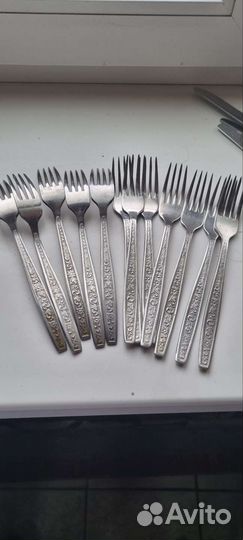 Ложки, вилки, ножи нержавейка СССР