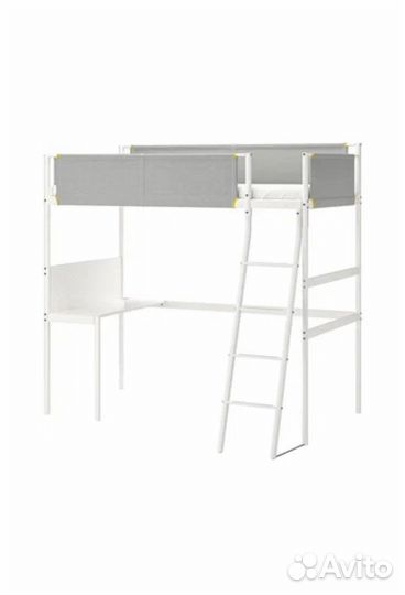Кровать чердак IKEA, двухъярусная кровать икеа