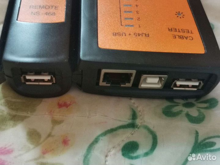 Тестер кабелей USB RJ-45