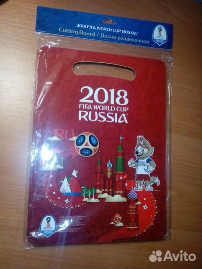 Разделочная доска футбол 2018 Россия Кремль
