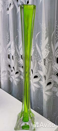 Ваза цветное стекло