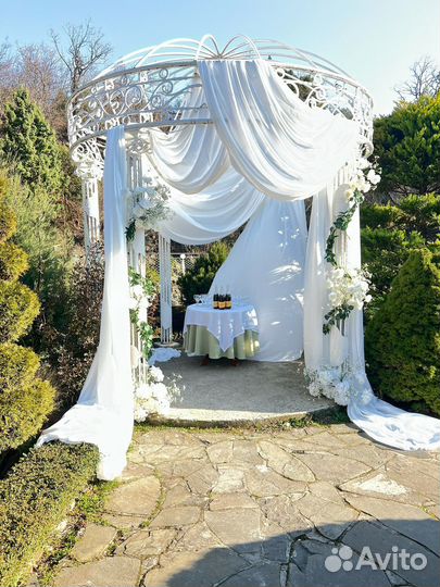 Декорации на свадьбу,фотозона,выездная церемония