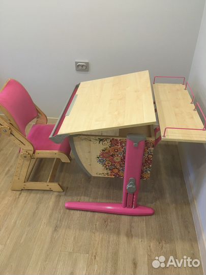 Растущая парта и стул