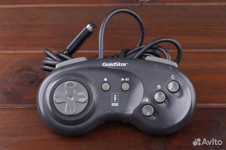 Геймпад 3DO Goldstar Control Pad GPA111M рабочий