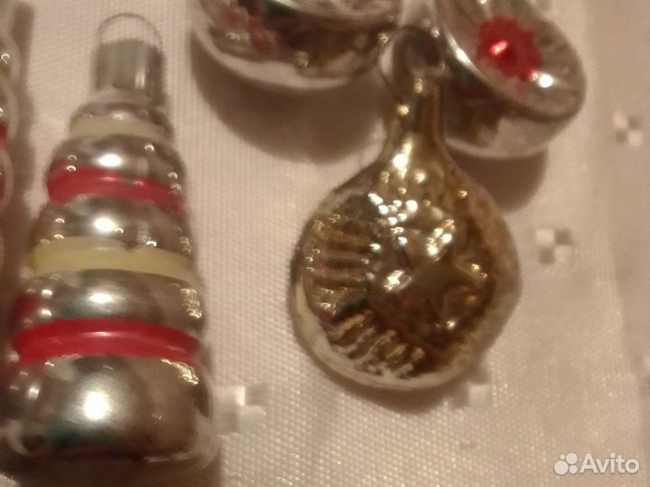 Елочные игрушки СССР малютка