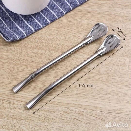 Бомбилья-ложка для мате