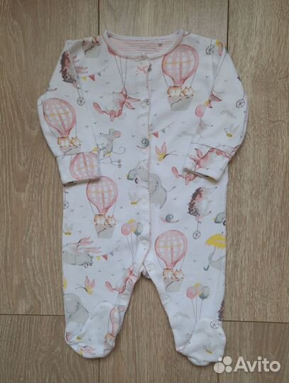 Комплект слипов для девочки Next 3-6 мес